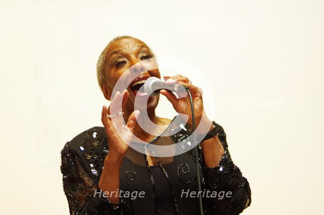 Elaine Delmar, Elaine Delmar and Friends, National Jazz Archive Fundraiser, Loughton, Essex, 2022. Creator: Brian O'Connor.