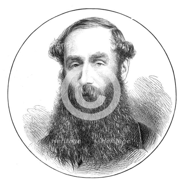 Mr. Ashbury, M.P. for Brighton, 1874. Creator: Unknown.