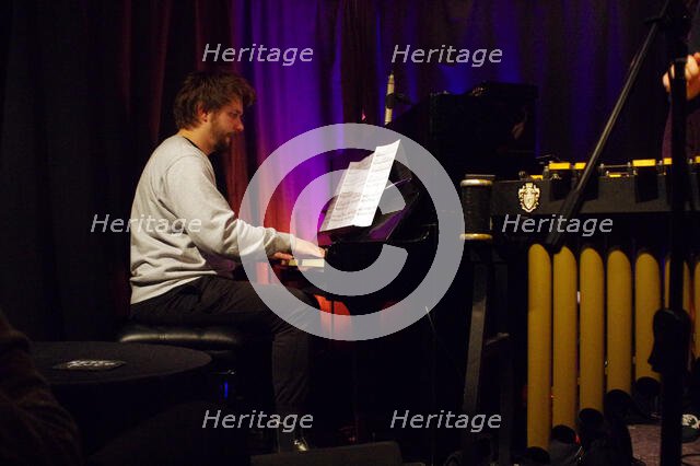 Will Barry, Jonny Mansfield Quartet, Verdict Jazz Club, Brighton, East Sussex, 2024. Creator: Brian O'Connor.