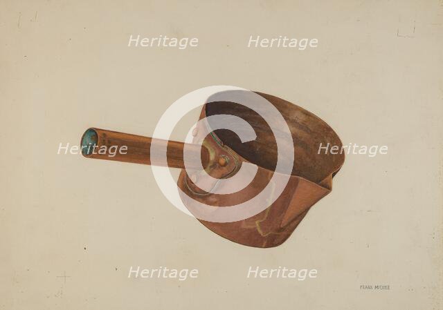 Copper Candy Ladle, c. 1938. Creator: Frank McEntee.