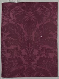 Length of Silk Damask, late 1600s-early 1700s. Creator: Unknown.