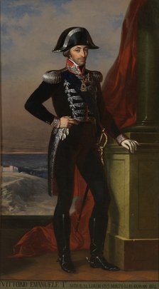 Victor Emmanuel I of Sardinia (1759-1824). Artist: Anonymous 