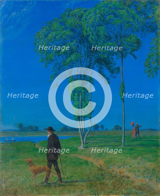 Loneliness, 1906. Creator: Thoma, Hans (1839-1924).