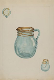 Cream Pitcher, c. 1938. Creator: Wilford H. Shurtliff.