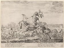 La Mort sur un champ de bataille [Death on a Battlefield], 1648. Creator: Stefano della Bella.