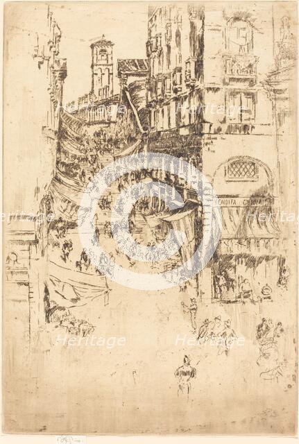 The Rialto, 1880. Creator: James Abbott McNeill Whistler.