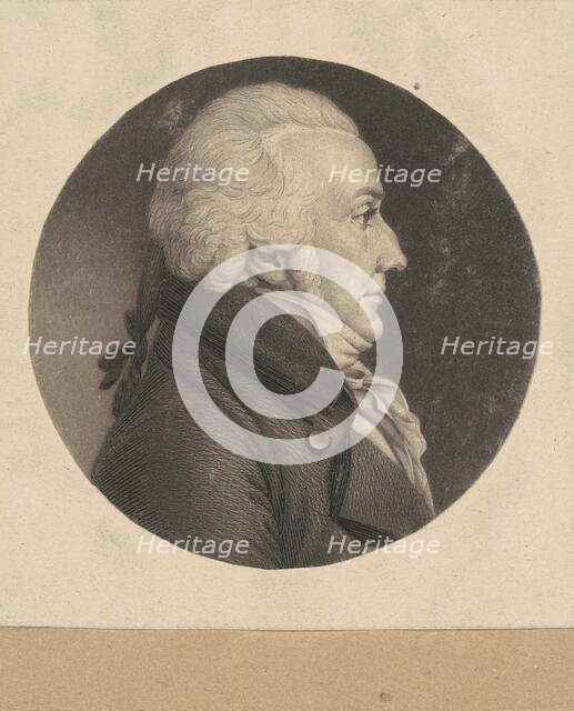 Unidentified Man, 1798-1803. Creator: Charles Balthazar Julien Févret de Saint-Mémin.