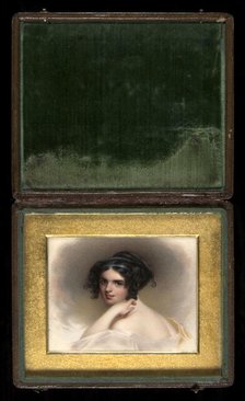 Frances Anne "Fanny" Kemble, ca. 1833. Creator: Henry Brintnell Bounethea.