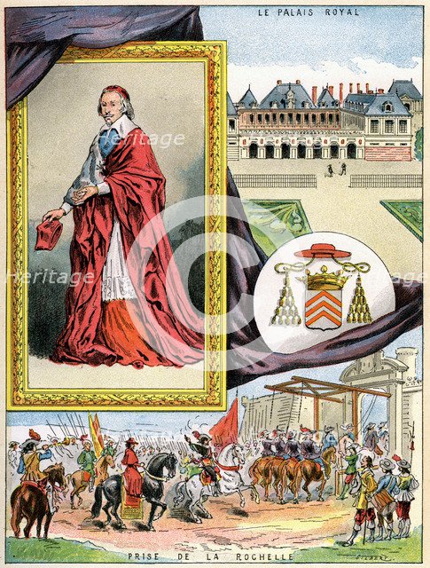 Cardinal Richelieu, 1898. Artist: Gilbert