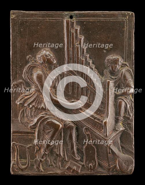 Saint Cecilia, early 16th century. Creator: Ulocrino.