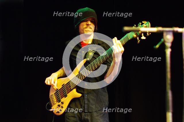 Adam Pyke, Crawley Blues Club, Hawth, Crawley, West Sussex, 15 June 2019.  Creator: Brian O'Connor.