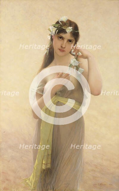 Morning Glory , 1879. Creator: Lefebvre, Jules Joseph (1836-1911).