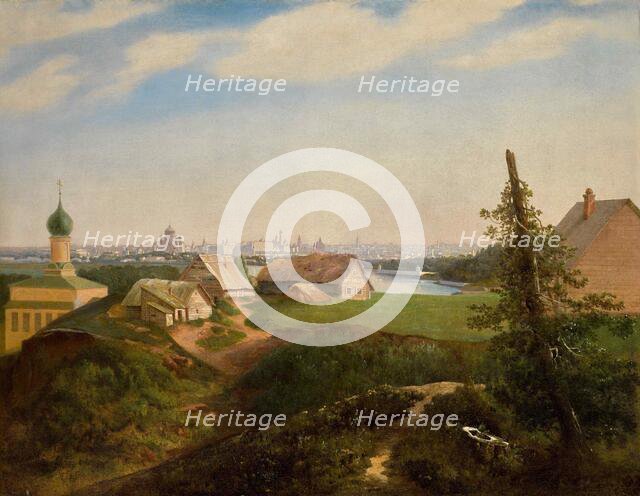 View of Moscow. Creator: Savrasov, Alexei Kondratyevich (1830-1897).