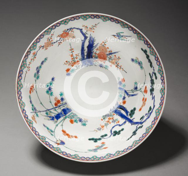 Pair of Bowls: Kakiemon Ware, late 17th century. Creator: Unknown.
