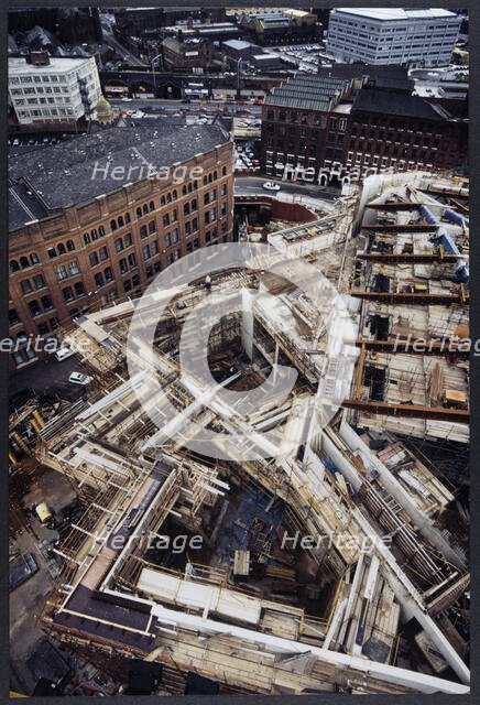 The Bridgewater Hall, Barbirolli Square, Manchester, July-December 1994. Creator: John Laing plc.