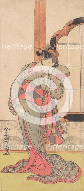 The Actor Iwai Hanshiro, 1780-1790. Creator: Kinchodo Sekiga.