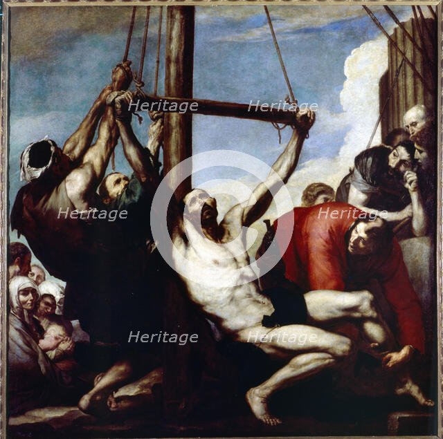 Martyrdom of Saint Bartholomew', 17th century. Creator: Ribera, José (1591-1652) .