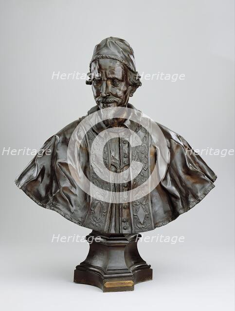 Pope Clement IX, c.between 1669 and 1678. Creators: Gian Lorenzo Bernini, Girolamo Lucenti.