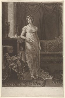 Madame Talleyrand, ca. 1808. Creator: William Dickinson.
