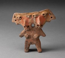 Female Figure with Two Joined Heads, 200 B.C./A.D. 300. Creator: Unknown.
