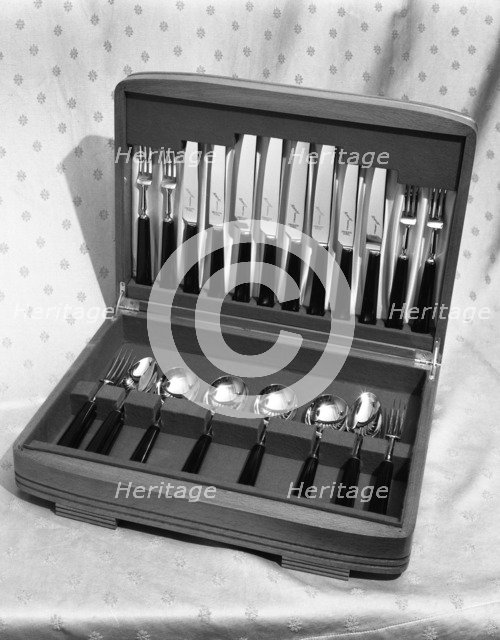 Cutlery from Champion Scissors, Mexborough, South Yorkshire, 1962. Creator: Michael Walters.