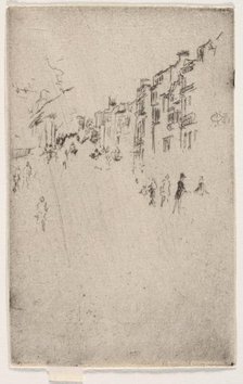 A Fragment of Piccadilly. Creator: James McNeill Whistler (American, 1834-1903).