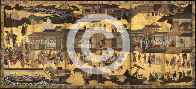 Arrival of the "Southern Barbarians", c. 1600. Creator: Unknown.