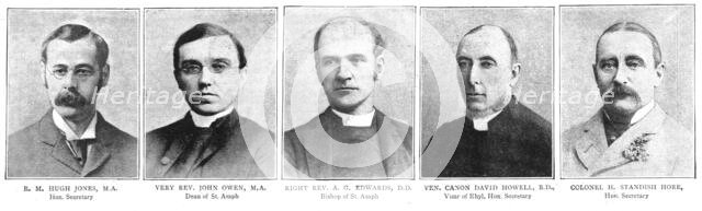 ''The Church Congress at Ryhl, North Wales and Views in the Neighbourhood; Participents', 1891. Creator: Unknown.