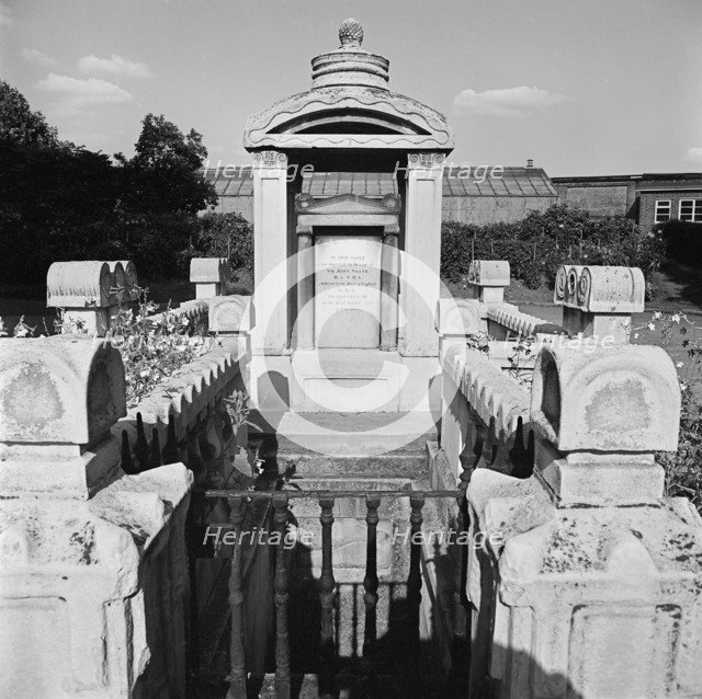 Sir John Soane monument, St Pancras Gardens, London, 1960-1972. Artist: John Gay