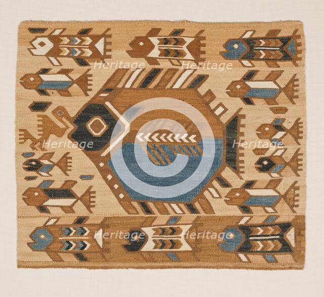 Panel with Fish Imagery, 12th century. Creator: Unknown.