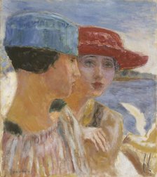 Jeunes filles à la mouette, 1917. Creator: Pierre Bonnard.