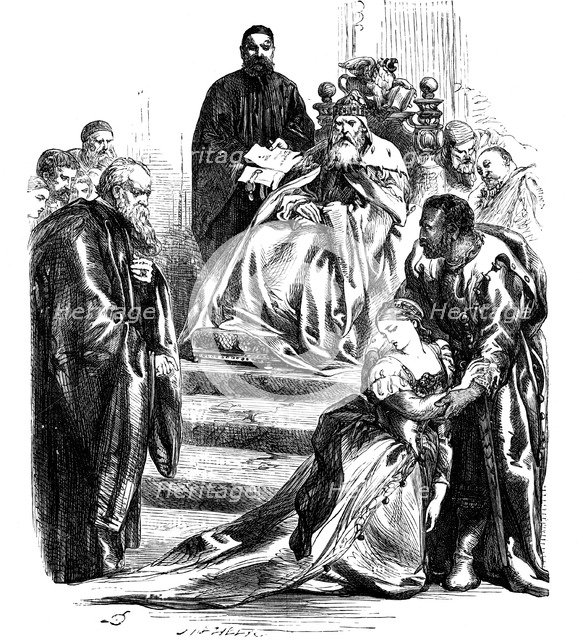 Scene from Shakespeare's Othello, 19th century. Artist: Unknown