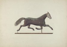 Weather Vane - Horse, c. 1939. Creator: Sadie Berman.