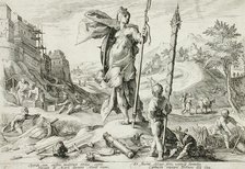 The Age of Bronze, published 1589. Creator: Hendrik Goltzius.