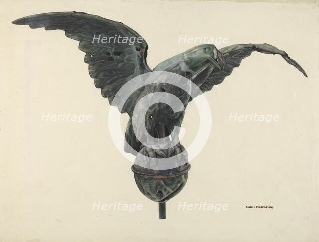 Eagle, c. 1939. Creator: Chris Makrenos.