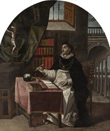 Saint Thomas Aquinas, 1610-1615. Creator: Peñalosa, Juan de (1579-1633).