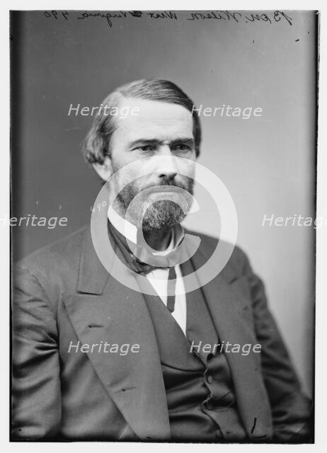 Benjamin Wilson of West Virginia, between 1870 and 1880.  Creator: Unknown.