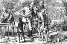 The Ashantee War: the last in Coomassie, 1874. Creator: Unknown.