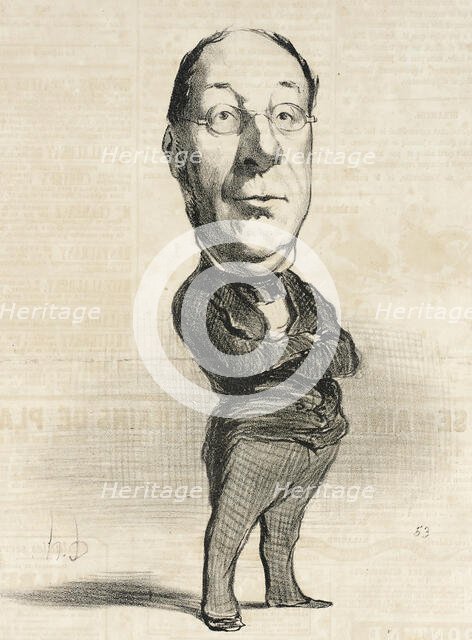 Laboulie, 1849. Creator: Honore Daumier.