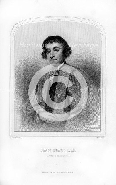 James Beattie, Scottish academic and writer, (1870).Artist: GB Shaw