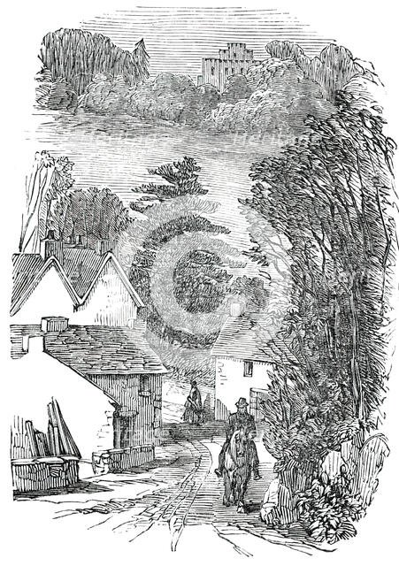 Opening of the Whitehaven and Furness Junction Railway - Broughton Tower, 1850. Creator: Unknown.