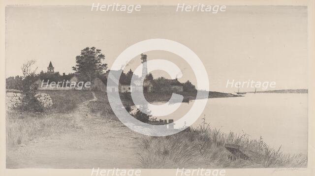 Untitled (Coastal Scene), 1891. Creator: John O. Anderson.