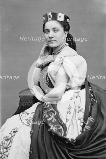 Mlle. Boisso, between 1855 and 1865. Creator: Unknown.