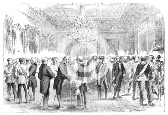 The Speaker of the House of Commons' Levee, 1857. Creator: Unknown.