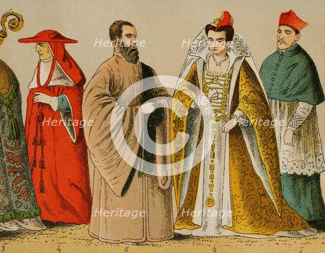 History of Italy, 1500, (1881).  Creator: Unknown.