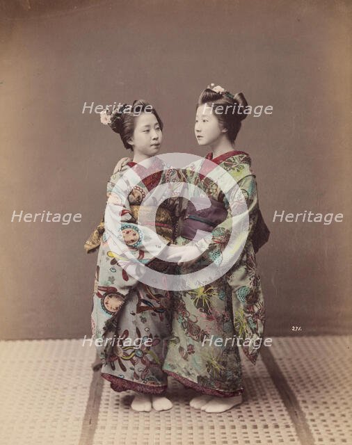Two Geishas, c1885. Creator: Unknown.
