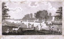 Hyde Park, London, 1814. Artist: Anon