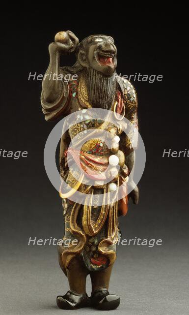 Daoist Immortal with Sacred Jewel, 18th century. Creator: Unknown.