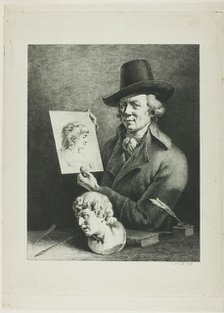 Self-Portrait, 1796. Creator: Jean-Jacques de Boissieu.