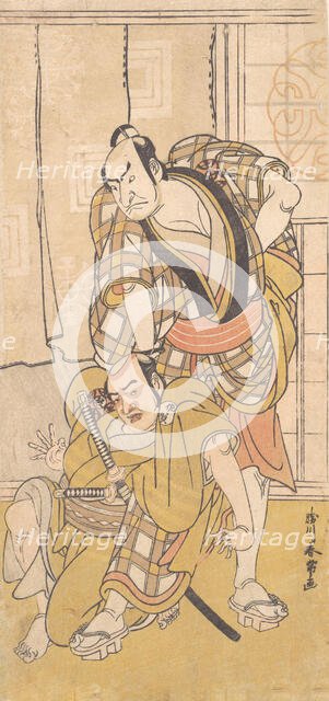 Scene from a Play, ca. 1780. Creator: Katsukawa Shunjo.